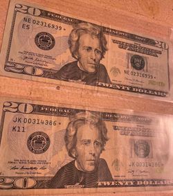 $20 Star Notes