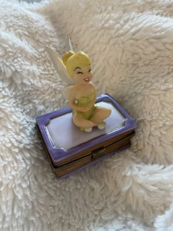 Disney Tinker Bell 75 Years Of Love And Laughter Trinket Box