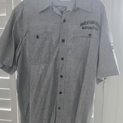Harley Davidson embroidered  shirt  XL