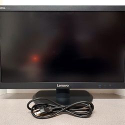 21.5"lenova thinkvision computer monitor E2224