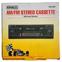 Kraco KID-B588G AM/FM Stereo Cassette With Auto Reverse