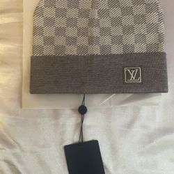 Grey Louis Vuitton Beanie
