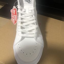 White Vans Skating Shoes