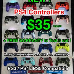 🎮 NEW PS4 Controllers – Variety Of Colors Available  ⭐