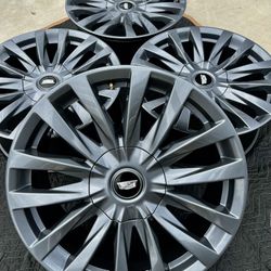 Cadillac Escalade Platinum 22” Gloss Gunmetal Wheels Rims Rines 