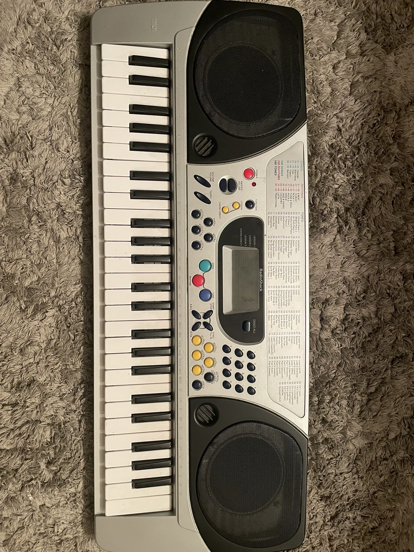 RadioShack MIDI Keyboard