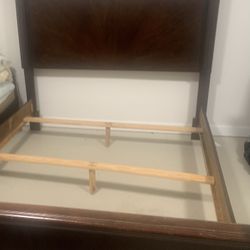 Queen Headboard And Base 
