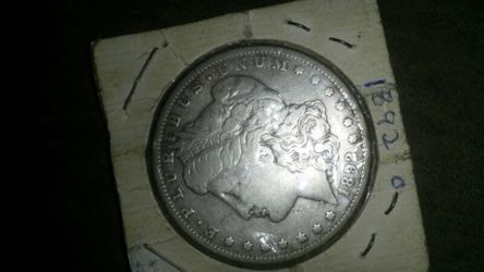 Morgan o silver dollar