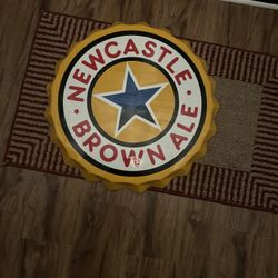 New Castle Beer Sign