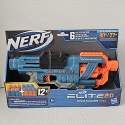 Nerf Elite 2.0 Commander RD-6 NEW