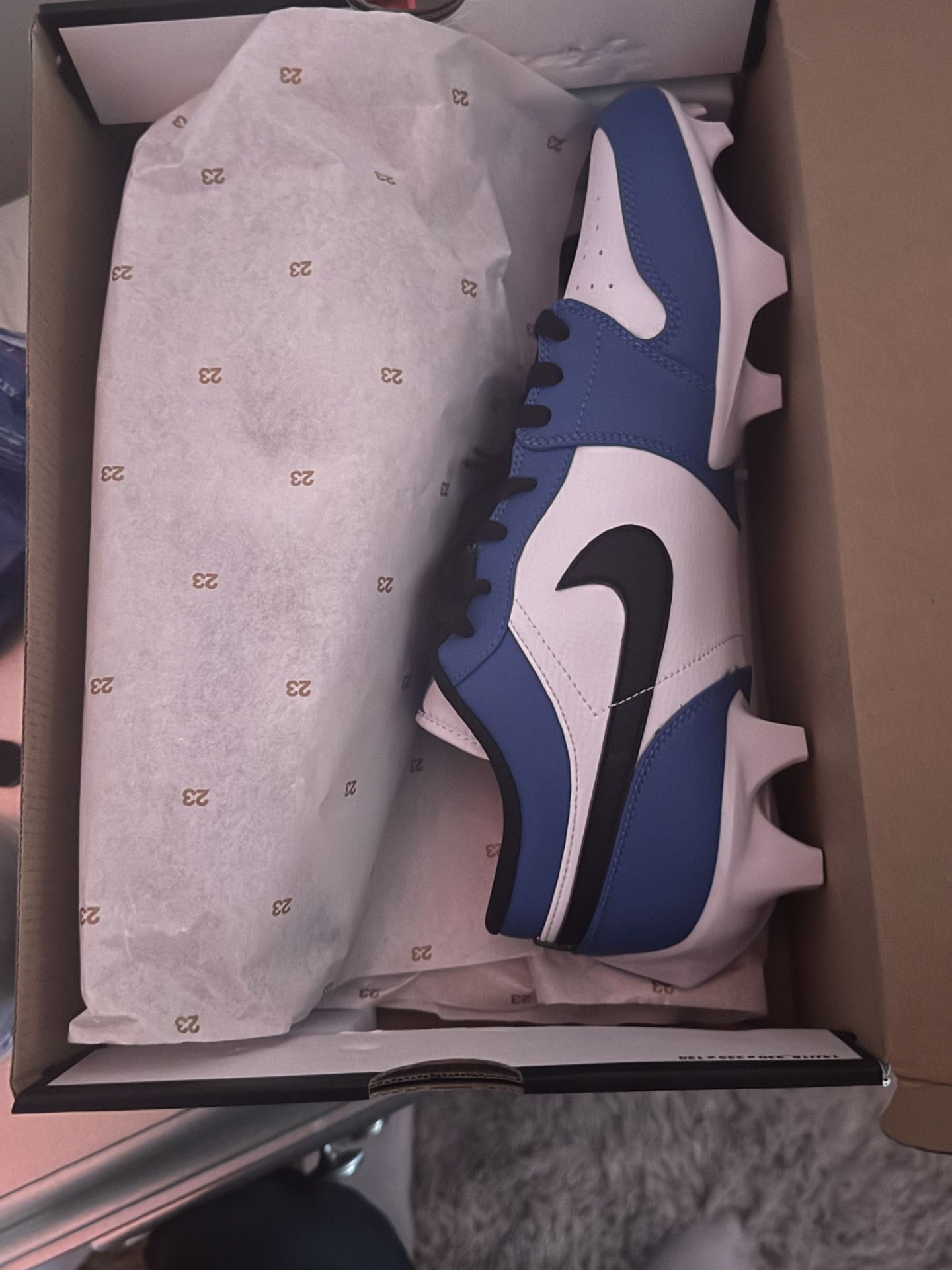 Jordan 1 Low Td Cleat Royal
