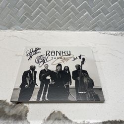 Ranky Tanky CD Resilience Music Alliance 13 Music Tracks Quentin Baxter Signed