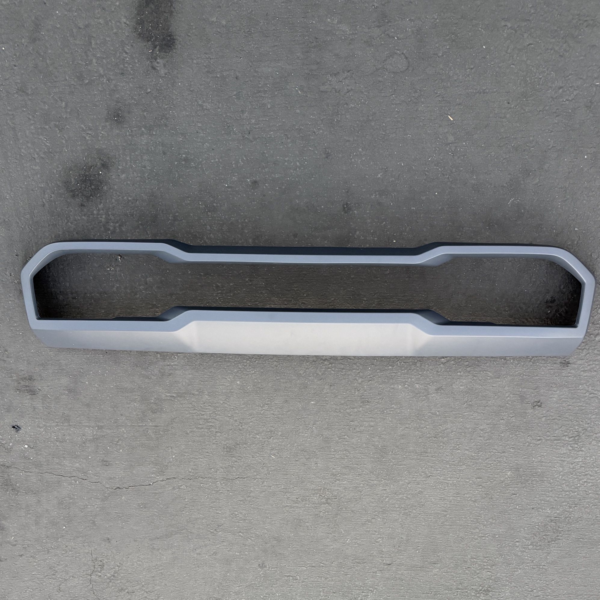 New 2022-2025 GMC Sierra 1500 Front Bumper Lower Skid Plate Valance Black 84878747