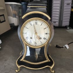 Antique Swiss Mantel Clock 