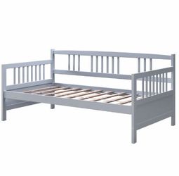 New Twin Size Daybed Frame with Wooden Slats