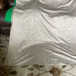 Very Nice 58/88 “ Fabric Curtain  