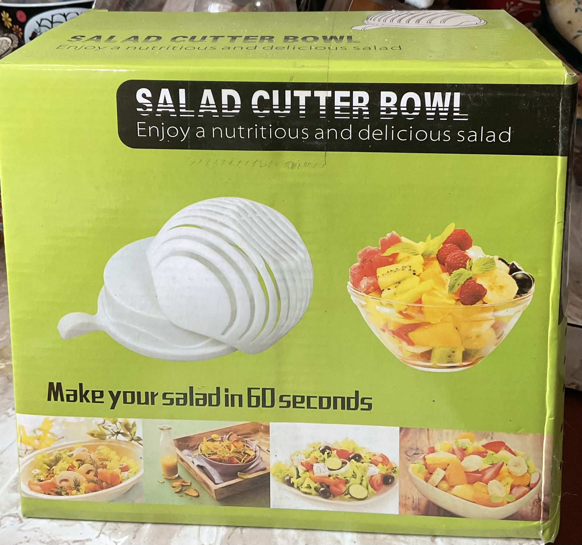 New Salad Cutter Bowl – Quick & Easy 60-Second Salad Maker