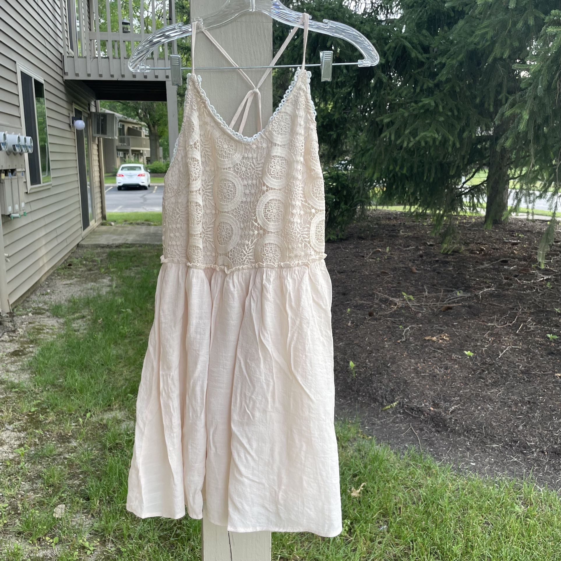 ENTRO Anthropologie Mini Dress Medium 