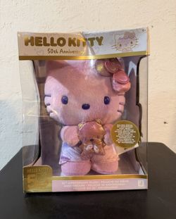 Hello Kitty 50th Anniversary Plush – Boxed – Sanrio