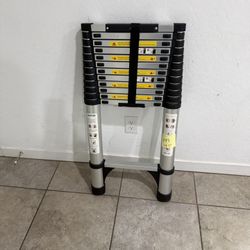 Telescopic Ladder - heavy duty model - L145 - 14.5 feet 