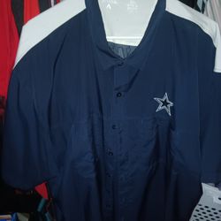 3XL Official Dallas Cowboys Dress Shirt Must Pick Up