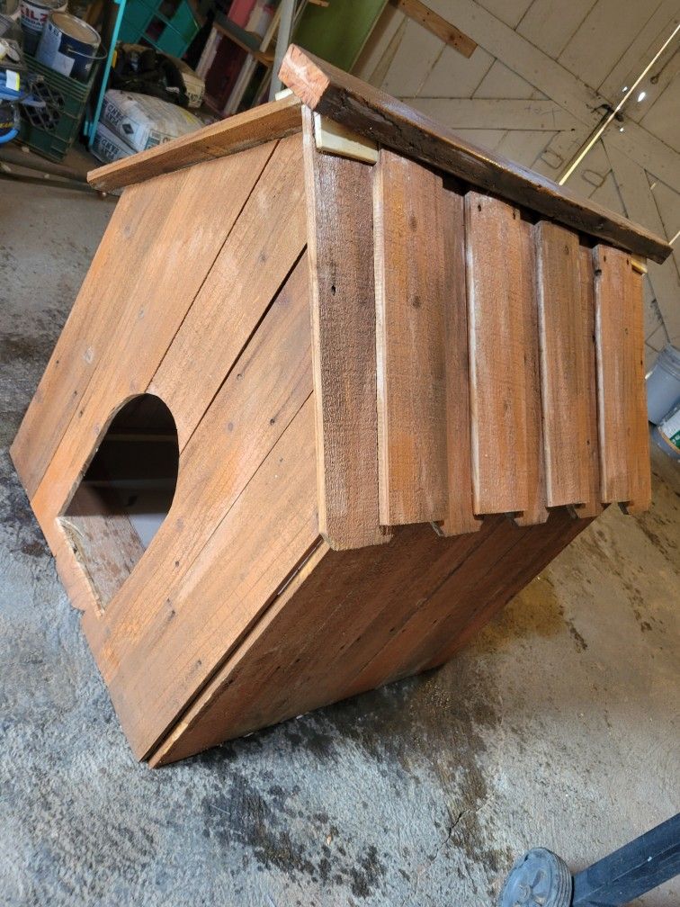 Wooden Dog House