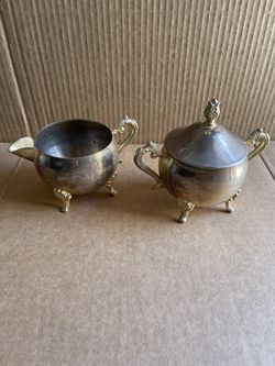 Silver Vintage Saucer