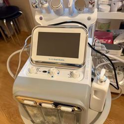 7 in 1 Hydro Microdermabrasion Aqua Oxygen Peeling H2O2 Facial Machine 