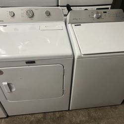 Maytag Washer And Kenmore Electric Dryer 
