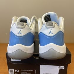Air Jordan Retro 11 Low White/university Blue Basketball Sneakers Mens