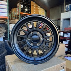 NEW 17” KMC FOR SILVERADO SIERRA 1500 TOYOTA TACOMA TUNDRA LEXUS 