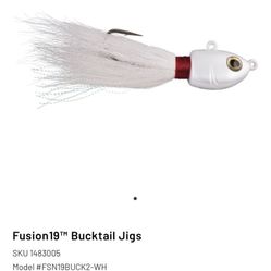 Brand New Berkley Bucktail Jig Set: 2oz, 1oz, And 3/40z