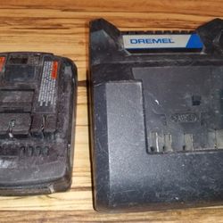Dremel Charger And Battery C20v20