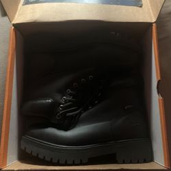Timberland Pro Men’s Timberland boots, size 8 US, premium waterproof leather, never worn