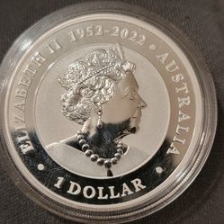 Lot of 2 Silver Queen Elizabeth II Proof Coins. 