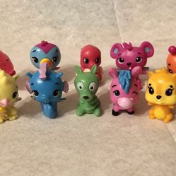 Hatchimals Colleggtibles Lot Of 10 Mixed Animal Figure Toys
