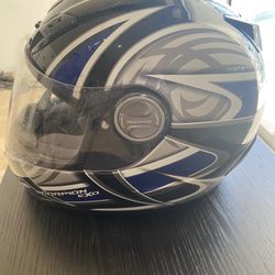 Scorpion EXO motorcycle helmet, size large