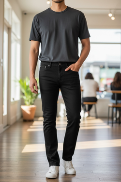 Levi’s 514 Black Denim Jeans Men’s  size 33 x 30 straight legs