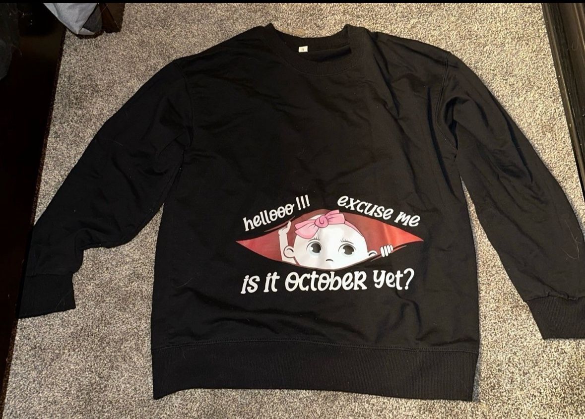 Is It October Maternity Shirt (Girl)