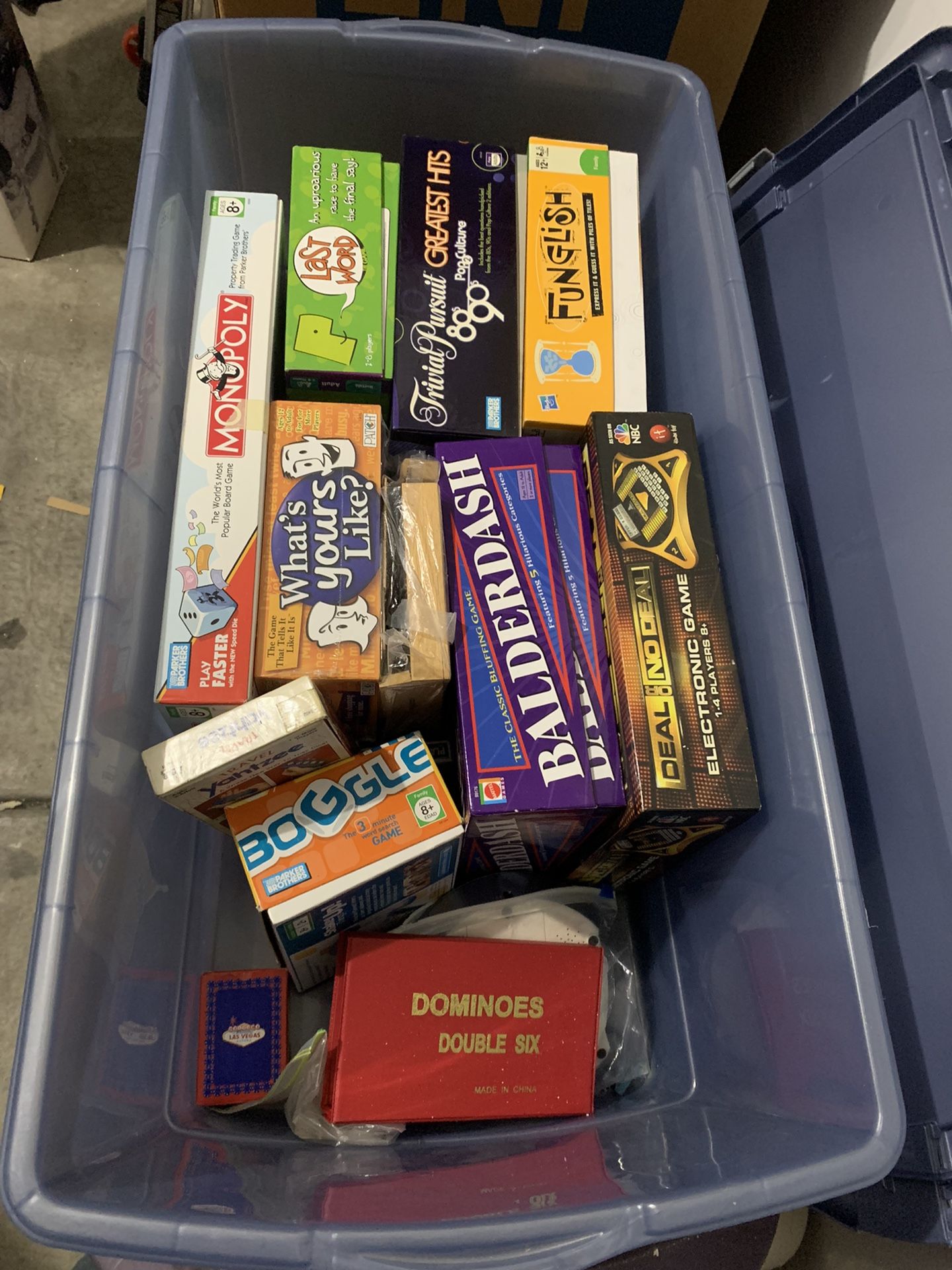Box Of Board Games