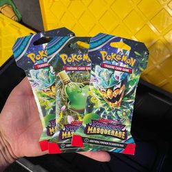 Pokemon Twilight Masquerade 3 Packs 