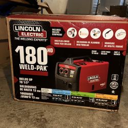 Weld-Pak 180 Amp MIG Flux-Core Wire Feed Welder, 230V, Aluminum Welder