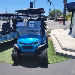 2025 Voyager Patriot 4-Passenger Lifted 72-Volt Street Legal LSV Golf Cart