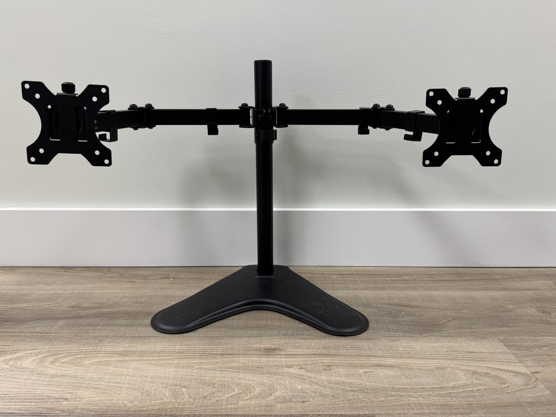 VO Dual LED LCD Monitor Free-Standing Desk Stand