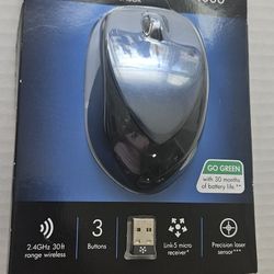HP Wireless Mouse X4000 With Laser Sensor