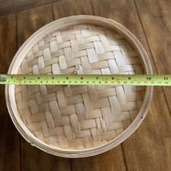 3 Tier Bamboo Steamer Basket