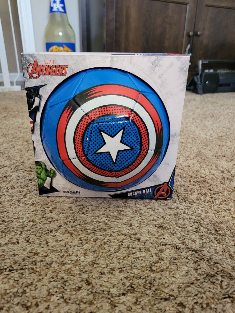 Brand New Avengers Soccer Ball."CHECK OUT MY PAGE FOR MORE DEALS " 