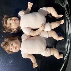 Twin Weighted Baby Dolls