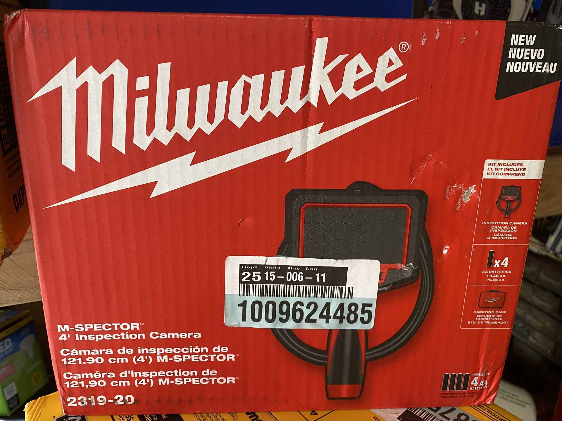MILWAUKEE M- SPECTOR 4” INSPECTION CAMERA #2319-20 BRAND NEW ((Read Description Below Please))
