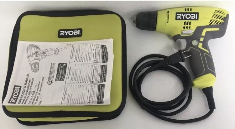 Ryobi 5.5-Amp 3/8 in. Variable Speed Drill.
